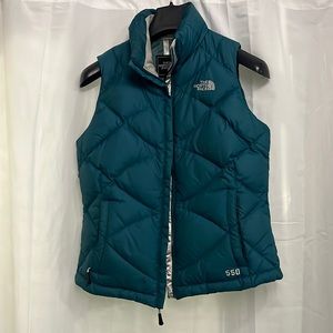 The North Face puffy vest